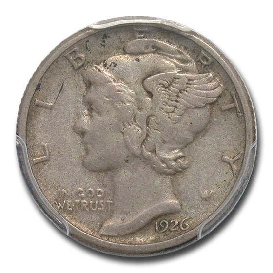 1926-S Mercury Dime XF-40 PCGS 1926-S Mercury Dime XF-40 PCGS